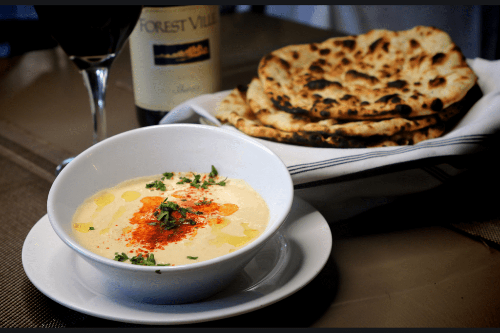 Hummus and Bread Near Me | Persian Food